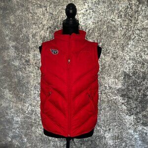 Reebok Tennessee Titans down puffer vest~ size
